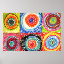 Kandinsky abstrakte Kunst Posterdrucke