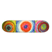 Kandinsky abstrakte Kunst Skateboard Deck