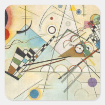 Kandinsky abstrakte Kunst Sticker
