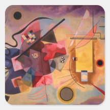Kandinsky abstrakte Kunst Sticker
