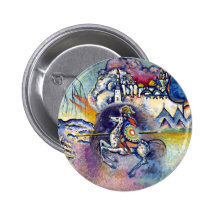 Kandinsky - St George und der Drache Buttons