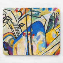 Kandinsky Zusammensetzung vier Mousepad