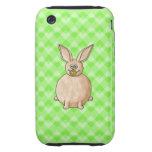 Kaninchen, das eine Blume isst Tough iPhone 3 Etuis