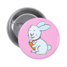 Kaninchenknopf Anstecknadelbutton