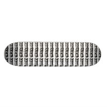 Kaninchenmuster-Skateboard Skateboarddeck