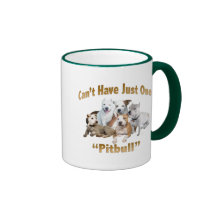 Kann gerade ein Pitbull nicht haben Tee Tasse