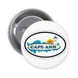 Kap Ann - ovaler Entwurf Buttons