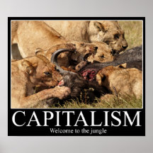 Kapitalismus Demotivational Posterdrucke