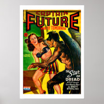 Kapitän Future - Stern der Angst Plakate