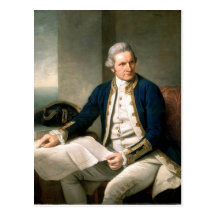 Kapitän James Cook Postkarten