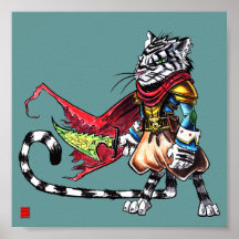 Kapitän Kitty Plakat