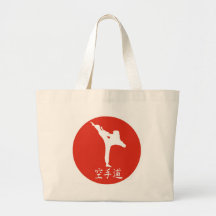 Karate-aufgehende Sonne Taschen