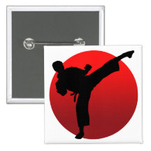 KARATE keri ピンバッジ
