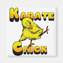 Karate-Küken-Kampfkunst-Geschenk magnete