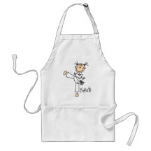 Karate-Mädchen-T-Shirts und Geschenke Schürzen