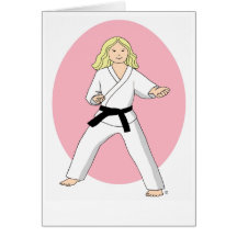 Karate-Prinzessin Karten