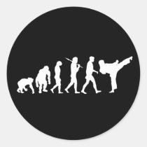Karateliebhaber Dojo-Trainingsgeschenk aufkleber