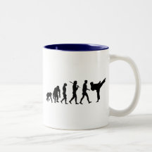 Karateliebhaber Dojo-Trainingsgeschenk Haferl