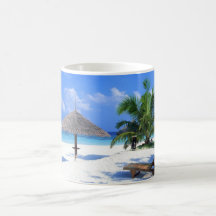 Karibischer Strand Teetasse