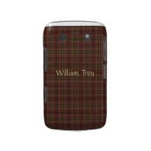 Karierter BlackBerry Fall Browns und des Kastanien Blackberry Bold Cover