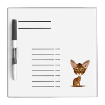 Karikatur-Abyssinier Memoboard