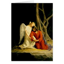 Karl Heinrich Bloch - Gethsemane Grußkarten
