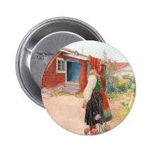 Karl Larsson - das Falun Zuhause Anstecknadelbuttons