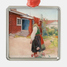 Karl Larsson - das Falun Zuhause Weihnachtsbaum Ornament