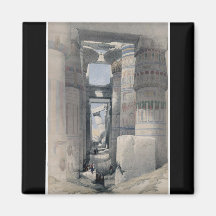 Karnak - Dromos oder erstes Gericht des Tempels Magnete