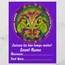 Karneval 8,5" x 11" sieht bitte Anmerkungen an Individuelle Flyer