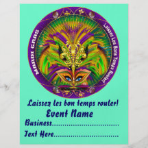 Karneval 8,5" x 11" sieht bitte Anmerkungen an Flyer