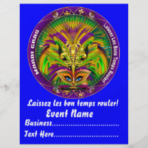 Karneval 8,5" x 11" sieht bitte Anmerkungen an Bedruckte Flyer