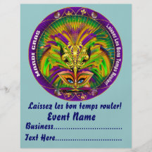 Karneval 8,5" x 11" sieht bitte Anmerkungen an Flyer Druck