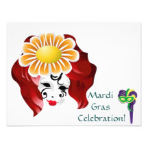 Karneval der Farbeinladung