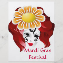 Karneval des Farbpersonalisierten Flyers