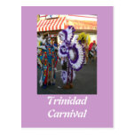 Karneval in Trinidad Postkarten
