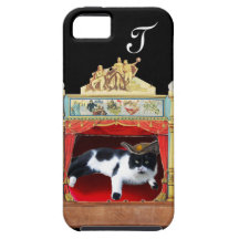 KARNEVAL-MASKERADE-THEATERcat-Monogramm Hülle Fürs iPhone 5