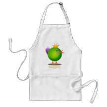 Karneval-Perlen-Küken (Grün) Schürzen