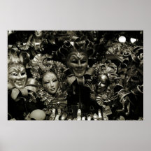 Karneval-Plakat der Venedig-Karneval
