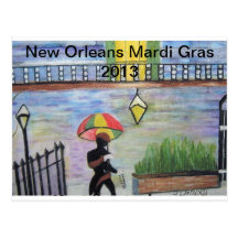 Karneval-Postkarte 2013