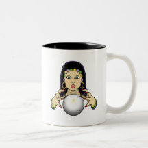 Karneval-Wahrsager Kaffeehaferl