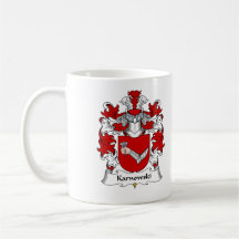 Karnowski Familienwappen Kaffeetassen