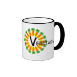 Karotten-Kreissun-Vegetarier Kaffeehaferl
