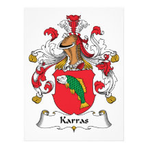 Karras Family Crest Custom Invites