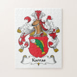 Karras Family Crest Jigsaw Puzzles