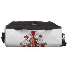 Karras Family Crest Laptop Messenger Bag