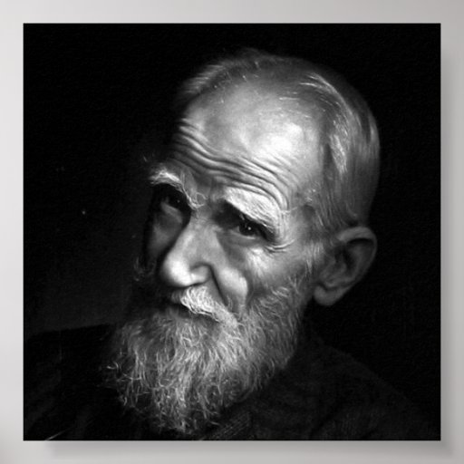 Karsh Fotografie von George <b>Bernard Shaw</b> (1943) Poster - karsh_fotografie_von_george_bernard_shaw_1943_poster-r353e75825fe14df39988f1a4db27fc25_w2y_8byvr_512