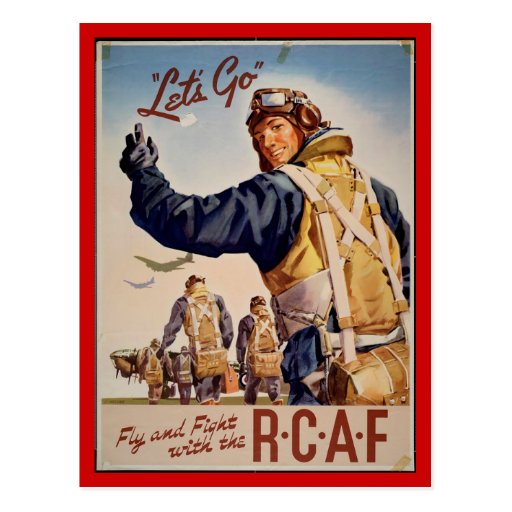 Karte der Kollektor-WW1 KANADA-PROPAGANDA 1914 Postkarten