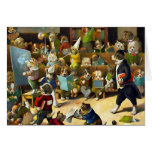 Karte: Hundeschule durch Louis Wain