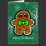 Karte - Lebkuchen-Mann karten